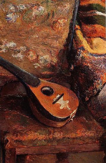 Paul Gauguin Mandoline sur une Chaise china oil painting image